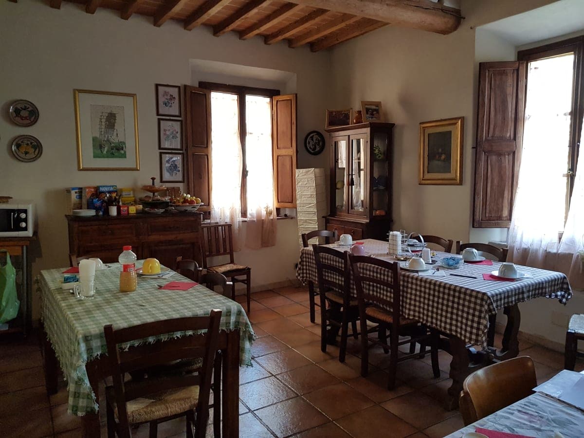 Breakfast area at Due Borghi